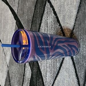 STARBUCKS 2021 ZEBRA PRINT SUMMER COLLECTION 24 OZ VENTI TUMBLER